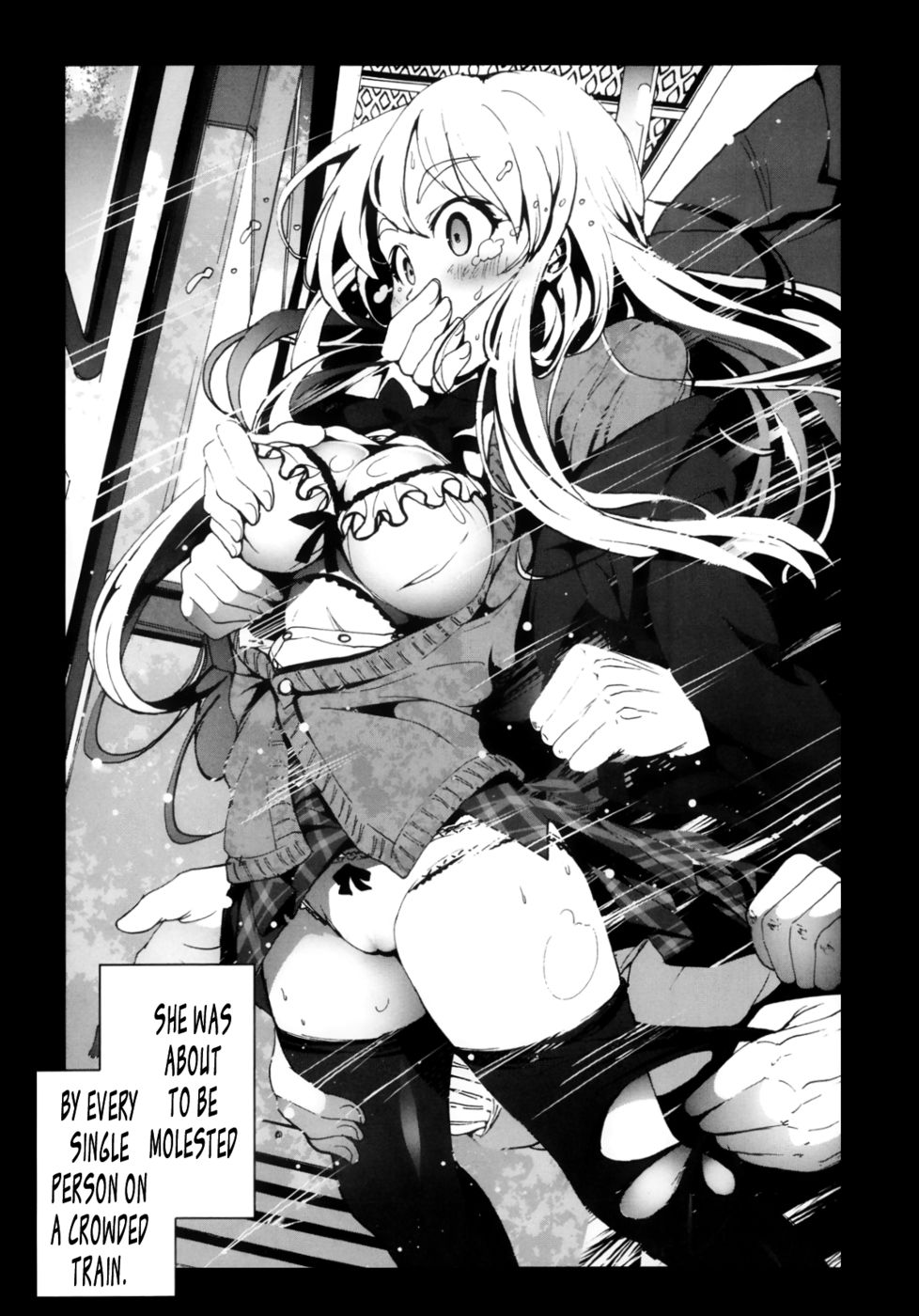 Hentai Manga Comic-A Virgin's Netorare Rape and Despair - Saitama Train Molester Edition-Read-7